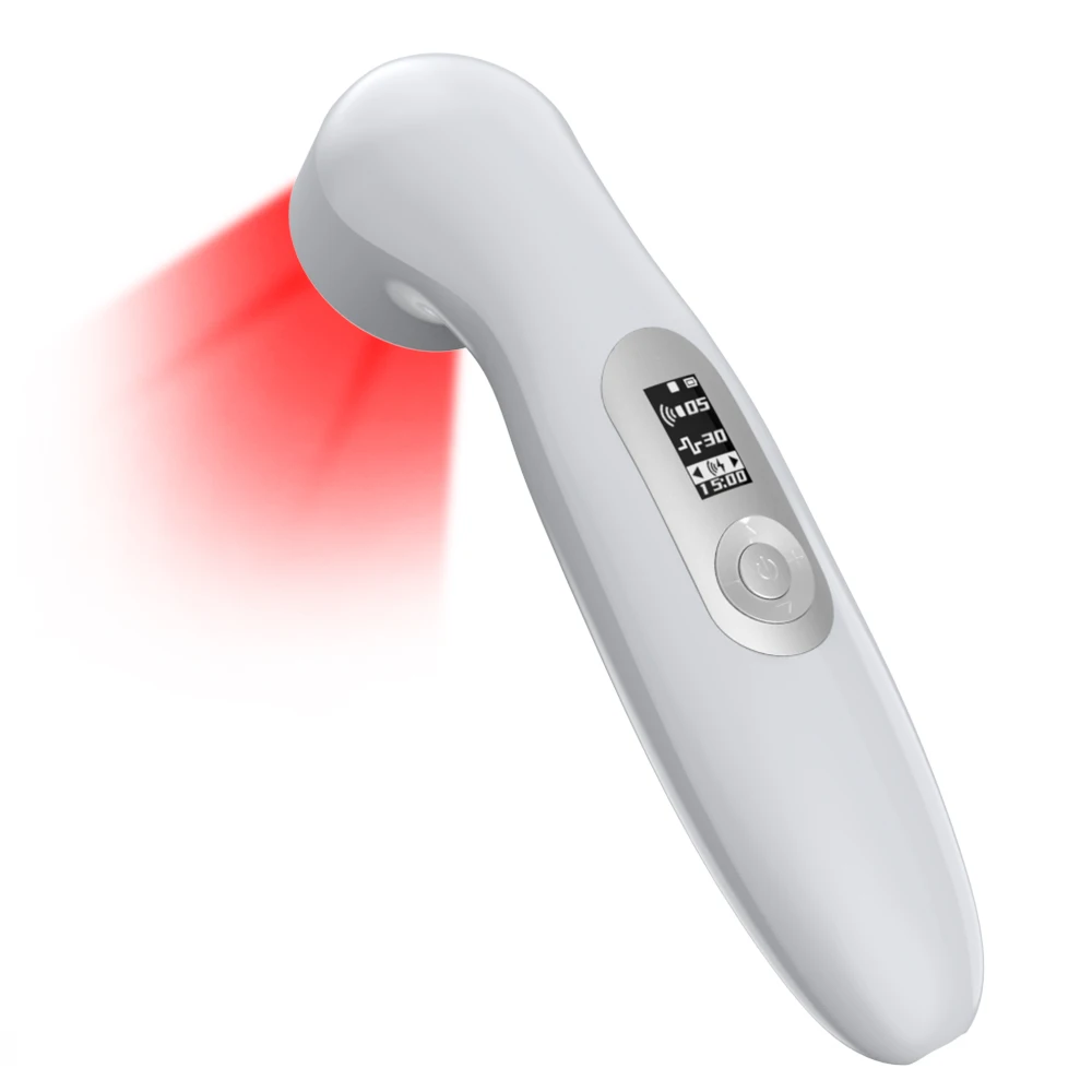 Handheld Red Light Therapy Device 1mHZ Deeper Tissue Recovery Ultrasound Therapy Device