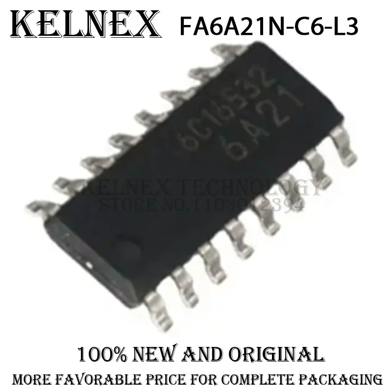 (5piece)100% New 6A21 FA6A21 FE6A21 FA6A21N FA6A21N-C6-L3 sop-16 Chipset