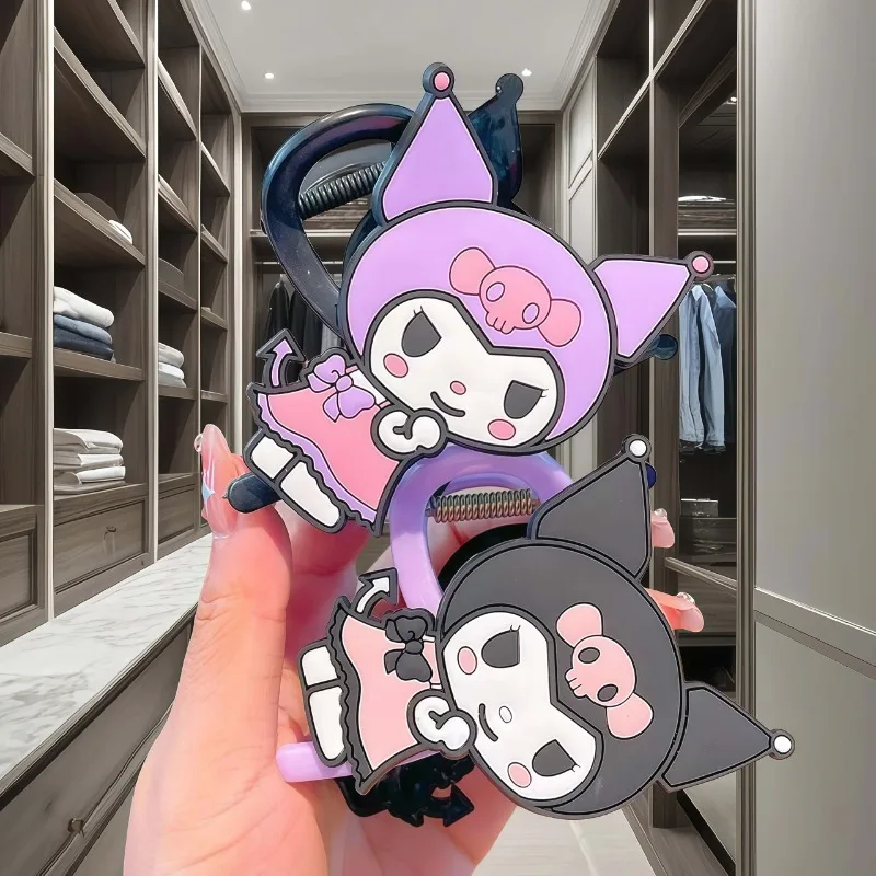 Sanrio New Kulomie Hairpin Girls Hairpin Shark Clip Cartoon Exquisite Children's Head Back Hair No Hair Ponytail Clip Wholesale