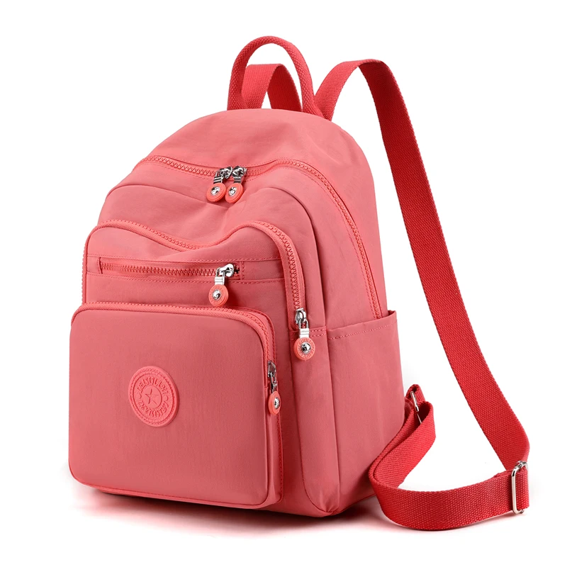 Mochila Feminina Mini Small Backpack for Teenage Girl Backpacks Bolsa Escolar Casual Nylon Waterproof Women Chest Bagpack