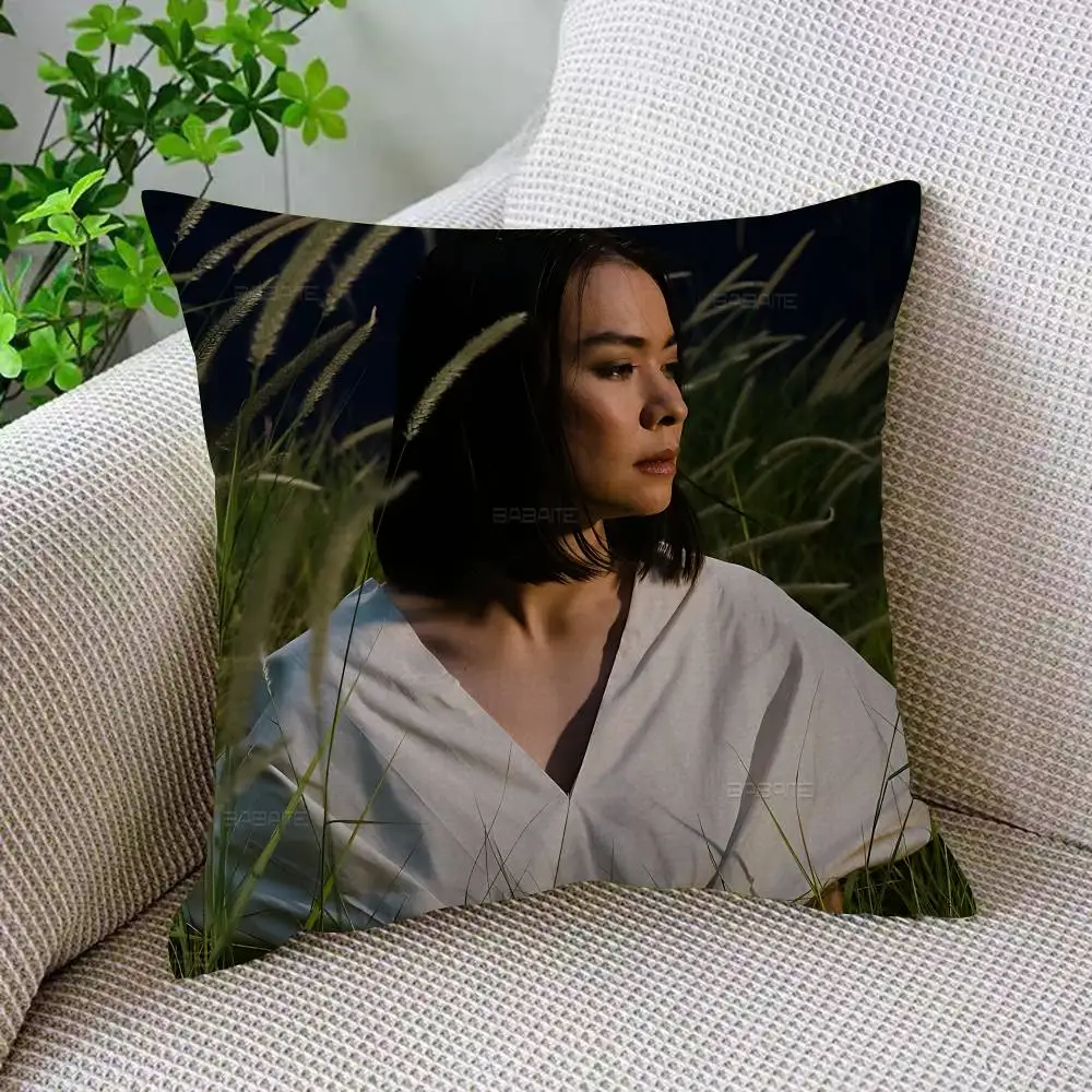 Popular Singer M-Mitskies Personalized Pillow Cover Kids Bedroom Wild Party Decor Pillowcase kid Birthday shower Gift