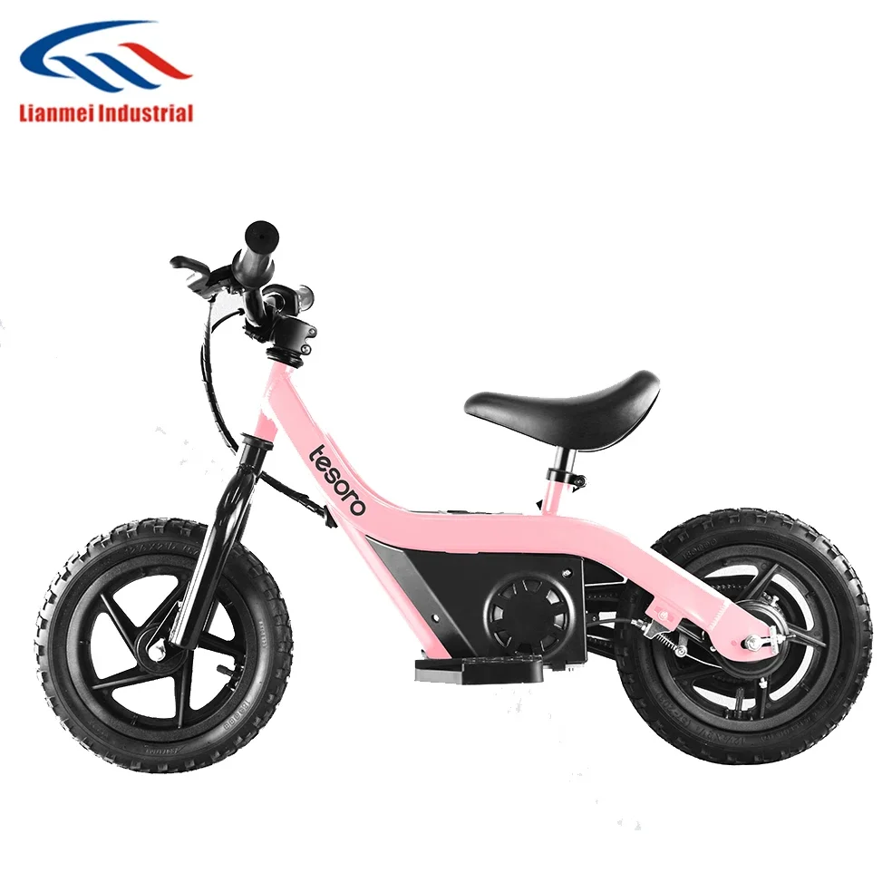 CE Certification Lianmei Baby Mini Electric Balance Bike Bicycle with Seat for Sale