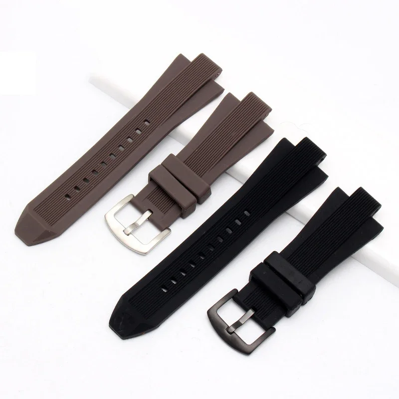 High Quality Silicone Rubber Watch Band Strap For Fits Michael Kors Replacement MK9019 MK8295 MK8492 MK9020 Men\'s Watch 29*13mm