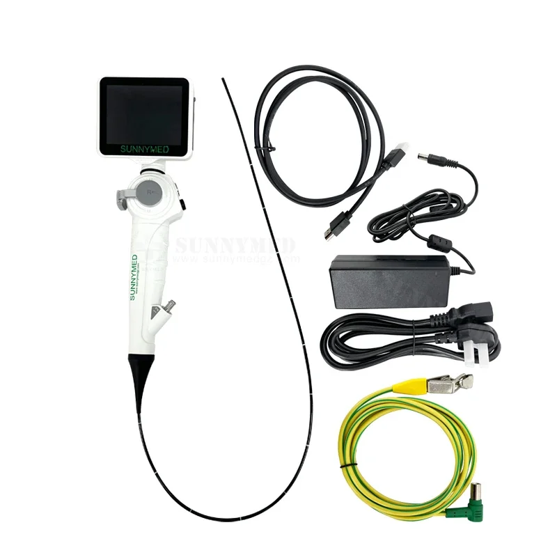 Newst Portable USB endoscopic camera veterinary use Big animal use 2.8mm video endoscope for horse flexible veterinary endoscope