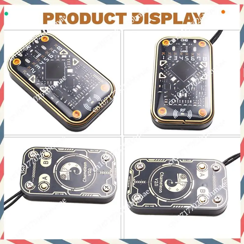 -A21Z caméléon Ultra V2.0 RFID lecteur de puce intelligent émulateur 125Khz 13.56Mhz décodage de carte NFC duplicateur + 3XCUID porte-clés/carte UID