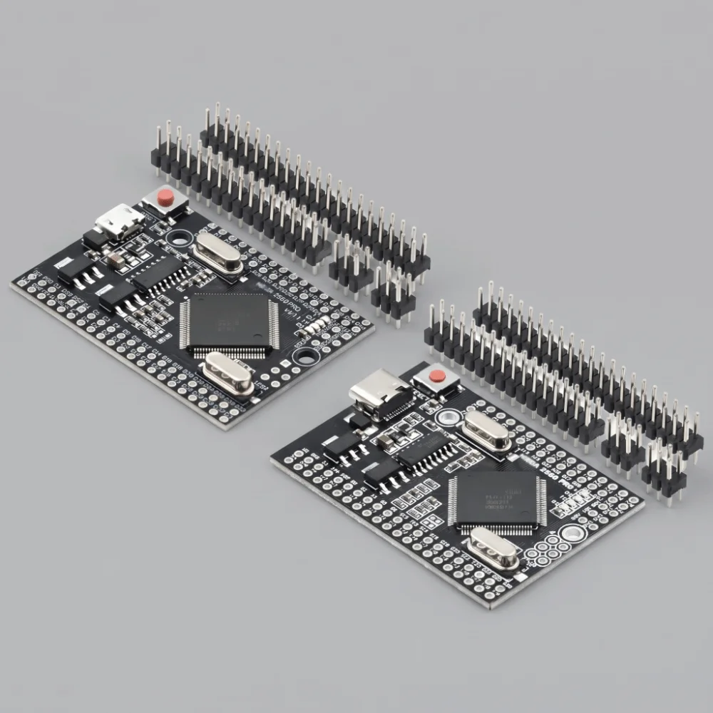 ATmega2560-16AU Mega2560 Pro Development Board CH340G FR4 PCB Board Smart Electronic Board Type C Micro USB