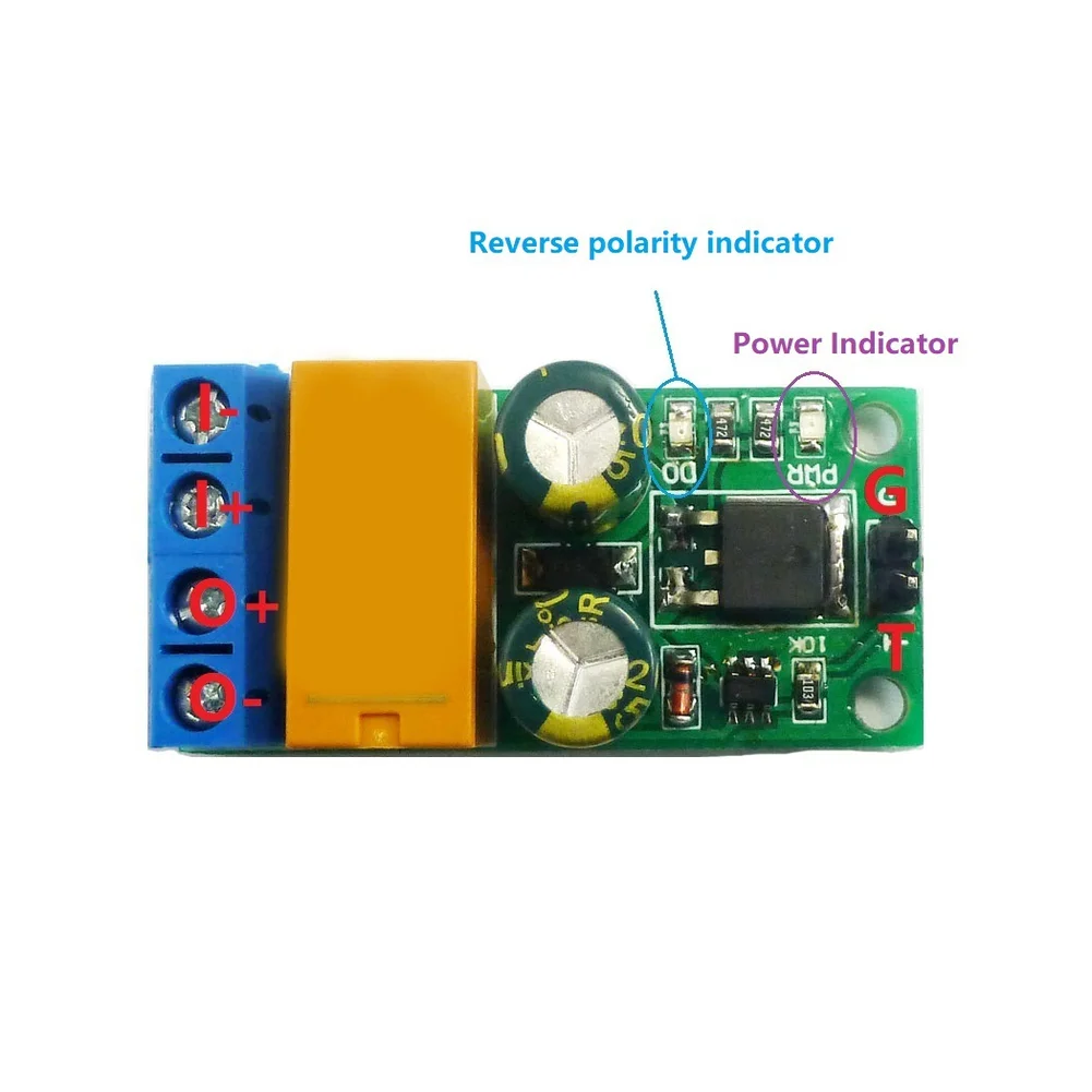 DR55B01 Forward Reverse Control Module for DC6-24V Motors with Self-Locking Output and Reverse Polarity Signal