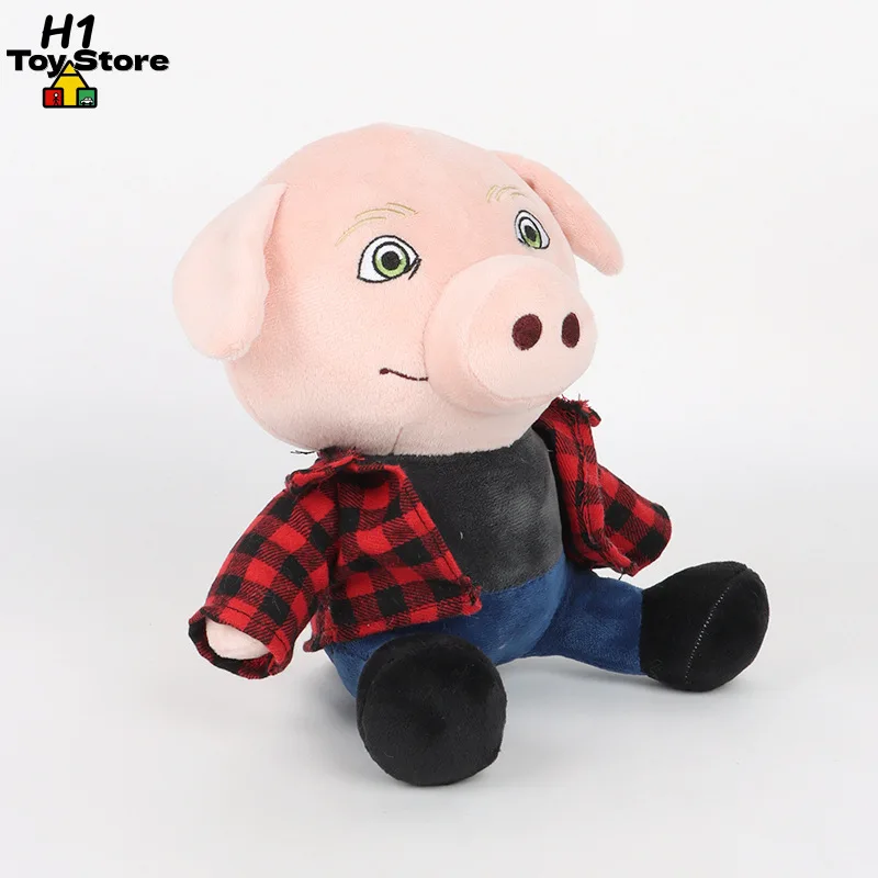 John Pork the Talking Pig Meme Plush Viral TK Funny Stuffed Animal Super Soft Collectible Doll Gift for Internet Fans