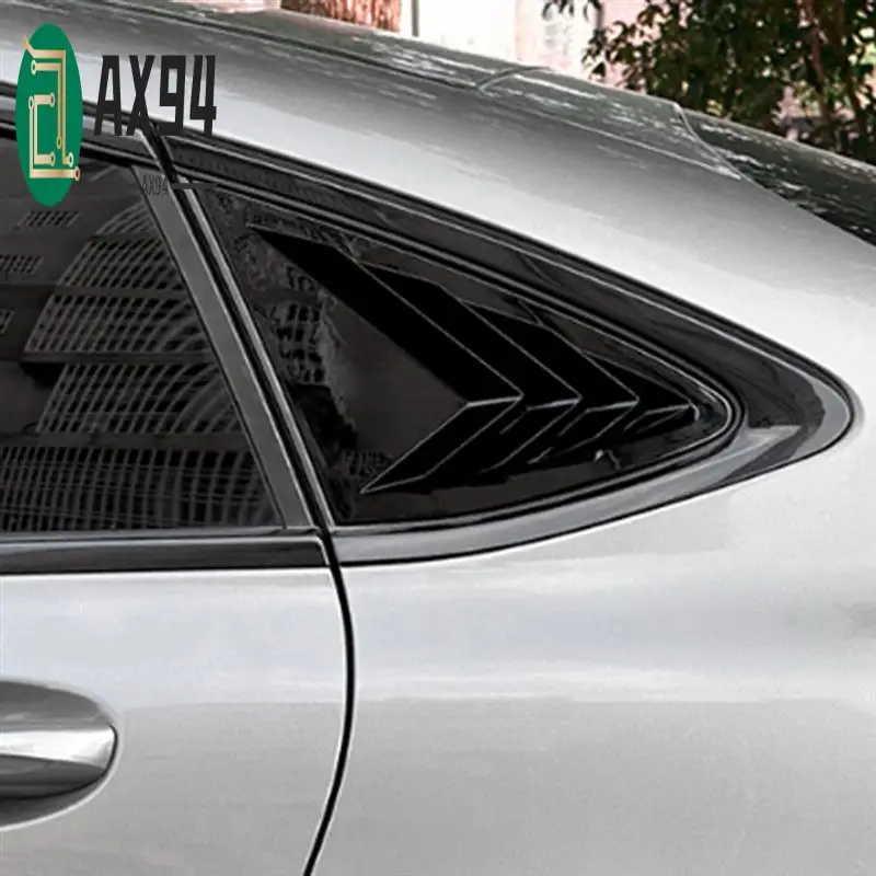 

AX94-Car Rear Triangular Window Louvers Shutters Blinds Cover Trim For Benz GLC Coupe C253 2016-2022