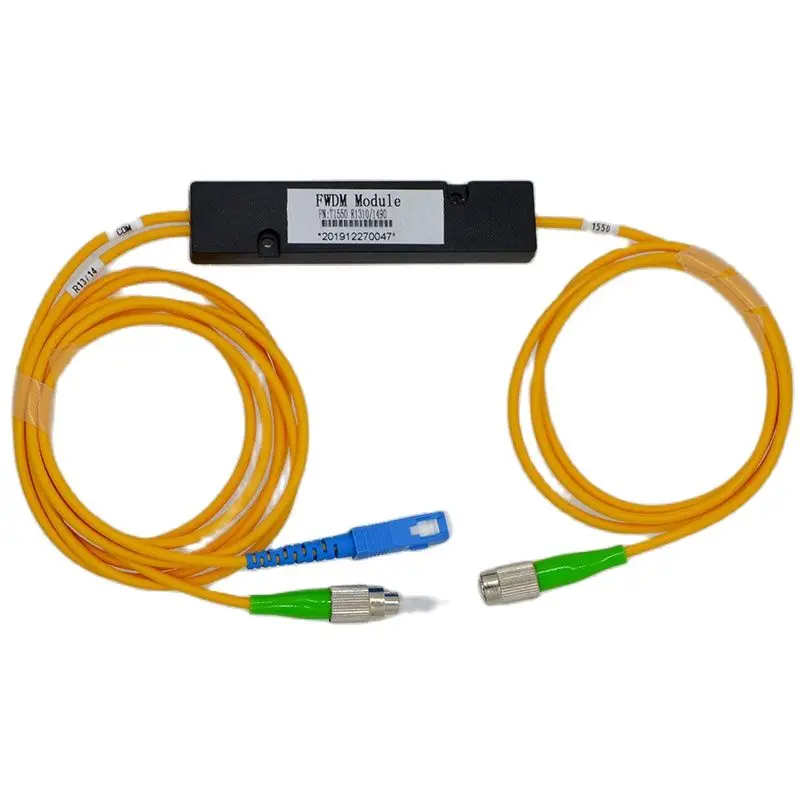 FWDM – multiplexeur de Division de longueur d'onde de Fiber 1314/1490/1550nm 1x 2wdm EPON GPON SC FC connecteur, 5 pièces, livraison gratuite vers le brésil