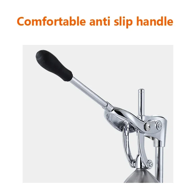 Commercial Large Stainless Steel Hand Squeeze Juicer Manual Household Fruit Pomegranate Juicer Orange Juicer Squeeze Lemon