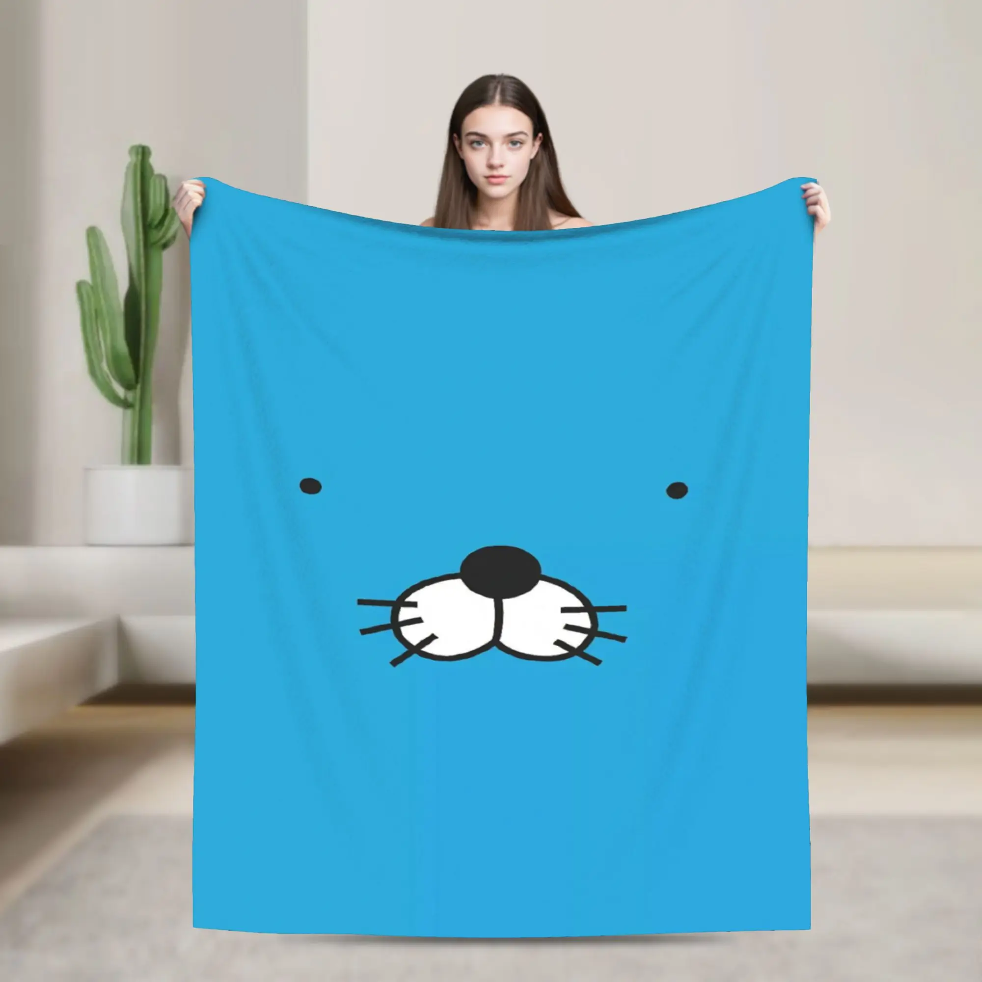 Stylish bonobono Blanket Ultra-Soft Coral Fleece Plush  Comfortable Throw Blanket Machine Washable