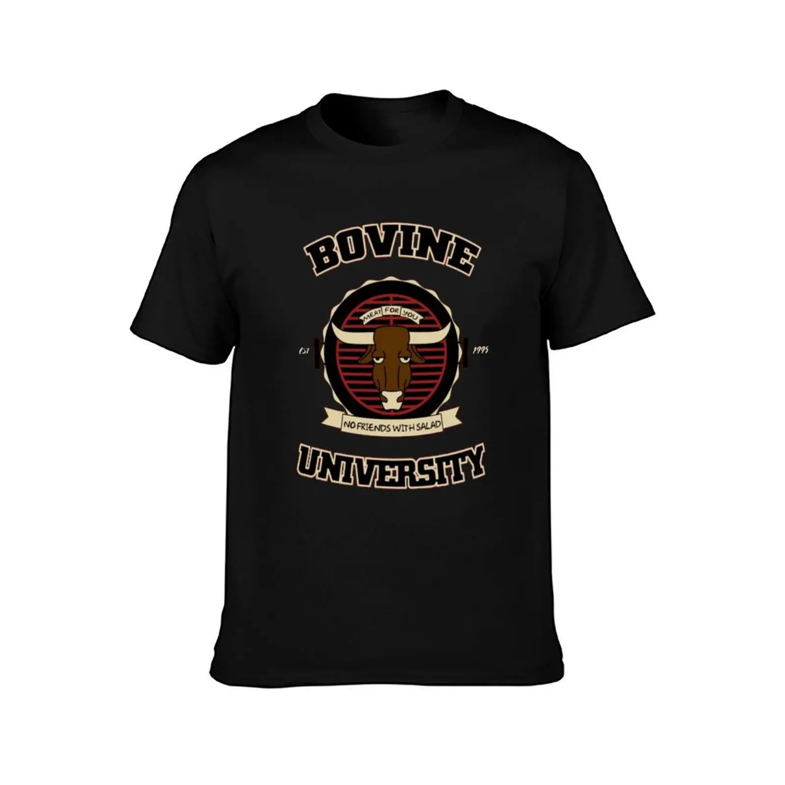 Bovine University T-Shirt vintage t shirts vintage anime shirt mens t shirts casual stylish