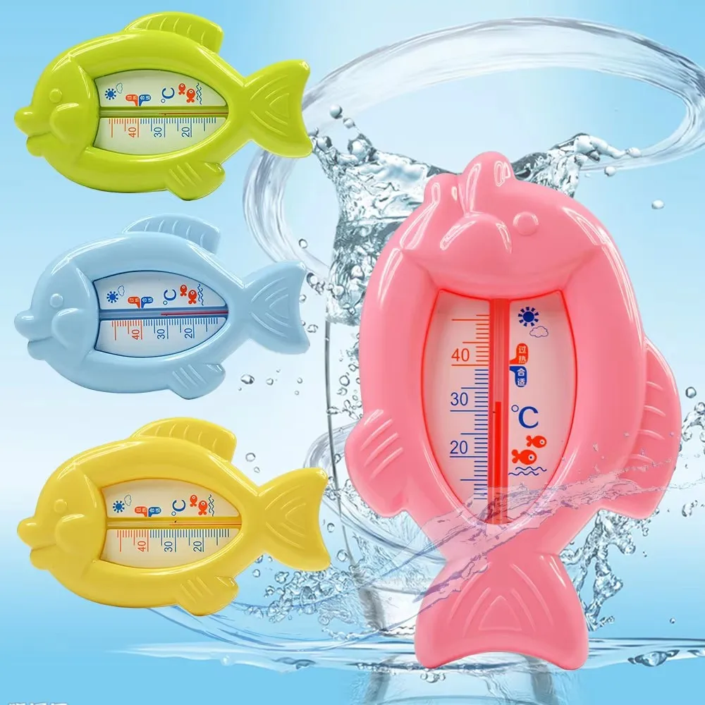 Baby Bath Water Thermometer Newborn Baby Bath Thermometer Young Children Water Temperature Meter Small Fish Water Temperature