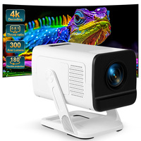 PG310 Projector 4K Android 11 proyector WiFi6 BT5.4 Video Native 720P Beamer Home Theater Movie Outdoor PK hy320 Mini