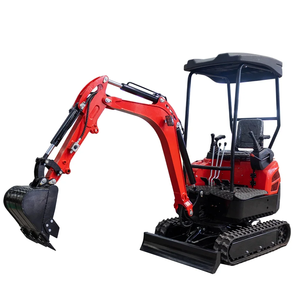 China's New 1-ton Hydraulic Crawler Small Excavator