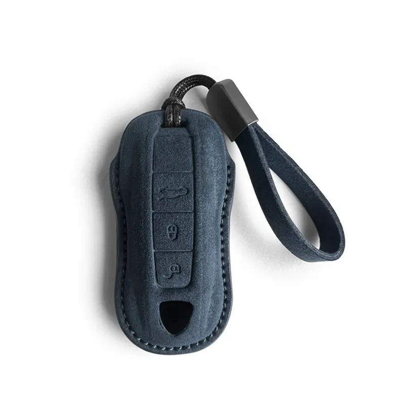 for Porsche Key Case Macan Panamera 911 Cayenne Car Key Holder Cover Protective Shell view 2
