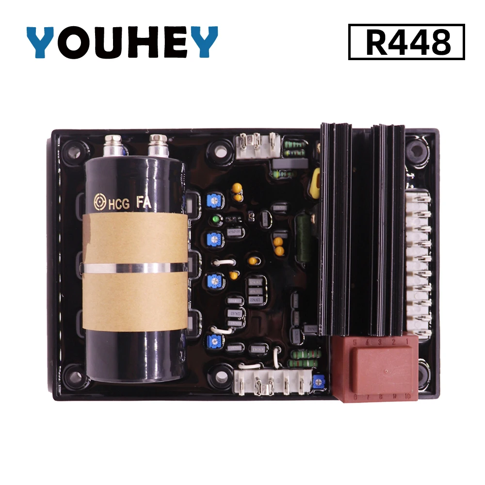 

R448 Power Generator AVR Automatic Voltage Regulator Stabilizer AC Control Module Leroy Somer Desel Genset Spare Parts