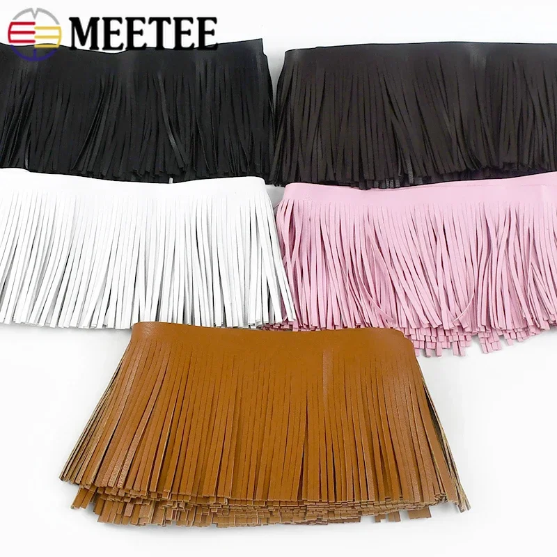 2M 10/15/20/25/30cm Tassel Fringe For Clothes Suede Leather Trim Lace Ribbon Handbag Skirt Decoration Trimming DIY Accessories