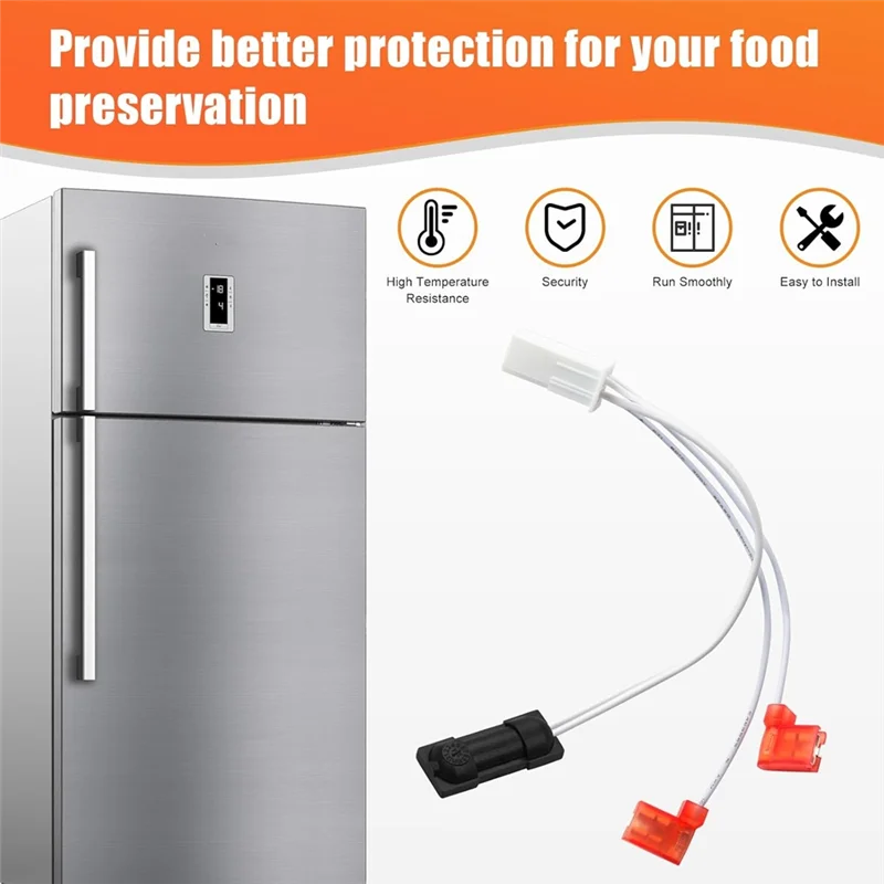 A76K 2Pack 618548 Replacement RV Refrigerator Thermistor Assembly For Norcold RV Refrigerator For N610, N611, N621, N622