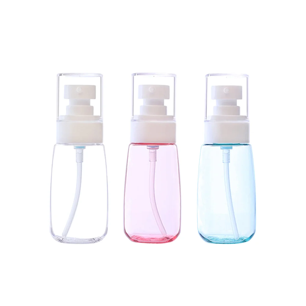 3 Pcs Water Sprayer Mist Continuous Travel Bottle 60ml Portable Refillable Filling