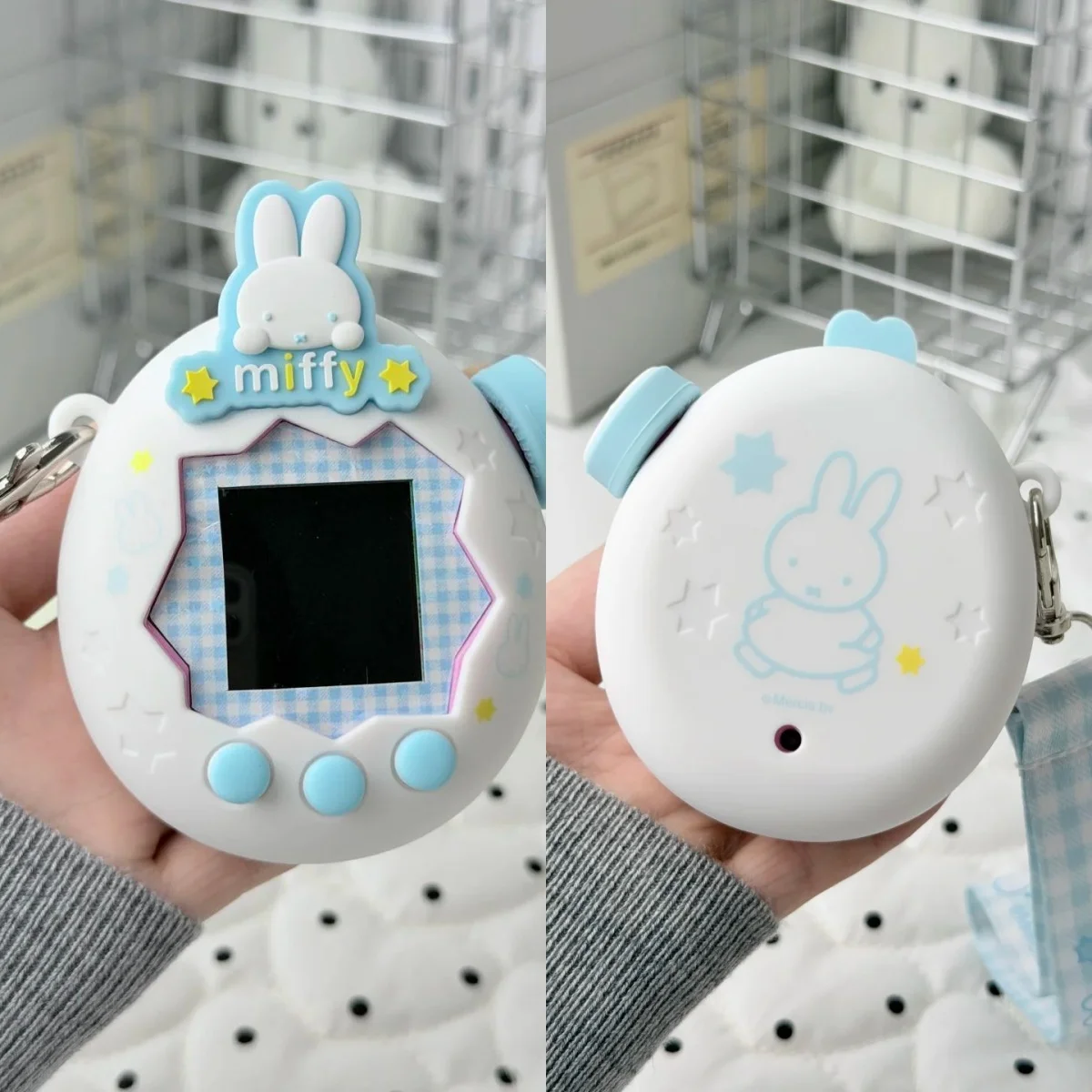 Neue Paradise Silikon-Schutzhülle Miffy Niedliches Cartoon-Elektronik-Haustier-Zubehör mit Trageriemen Auf Lager