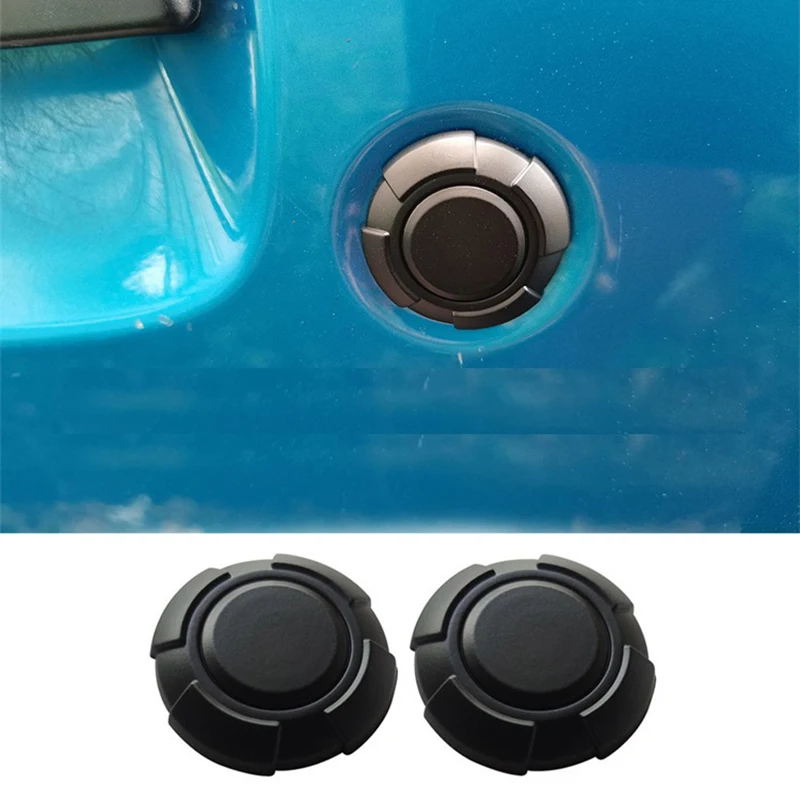 Porta do carro chave furo decoração capa, bloqueio guarnição, abs moldagem, acessórios exteriores, apto para jimny suzuki 2019, 2020, 2021