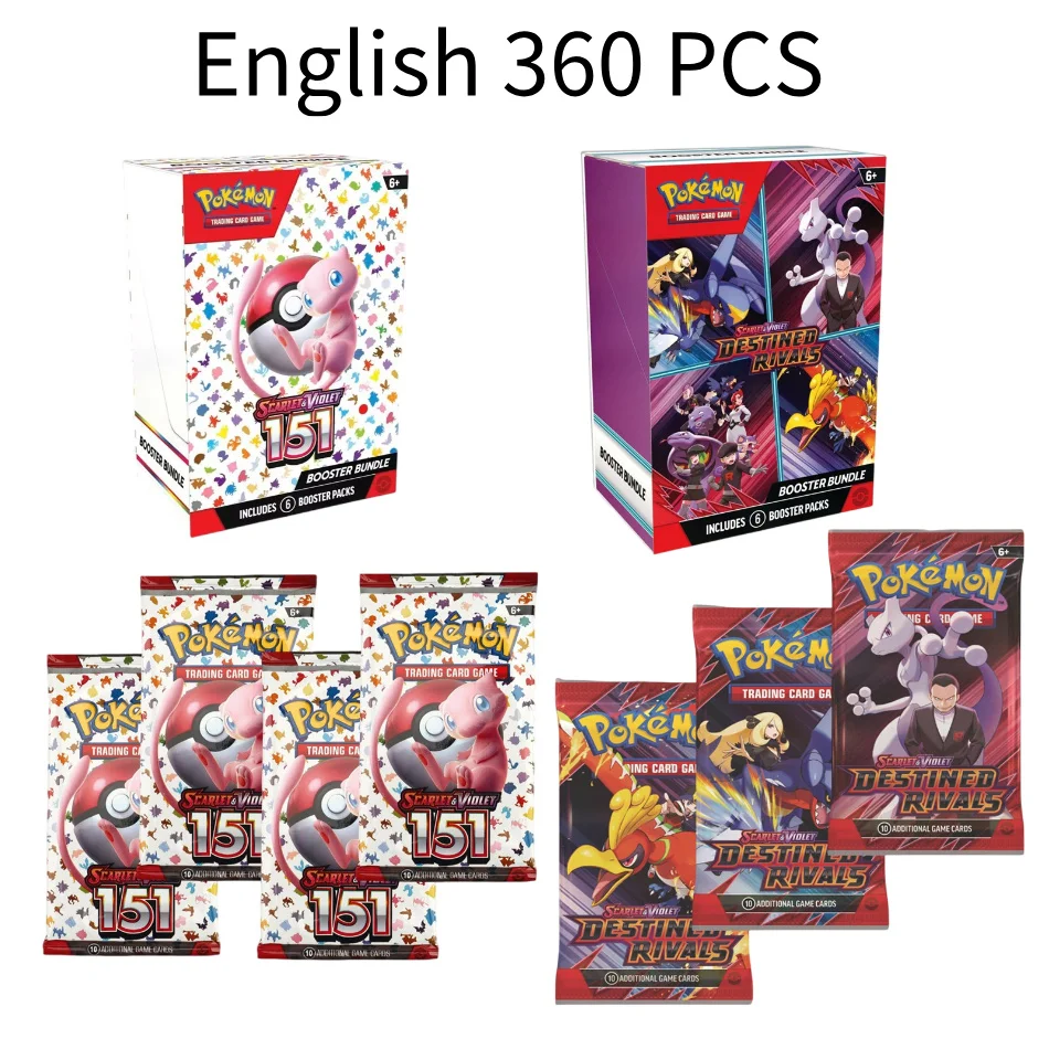 360Pcs English Poke…