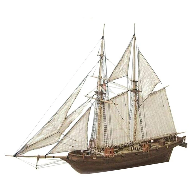 

DIY Ship Assembly Model Kits 1/100 Classical Ship Models Sailing Boats Scale Model Decoration Boat Toy For Kids Adults