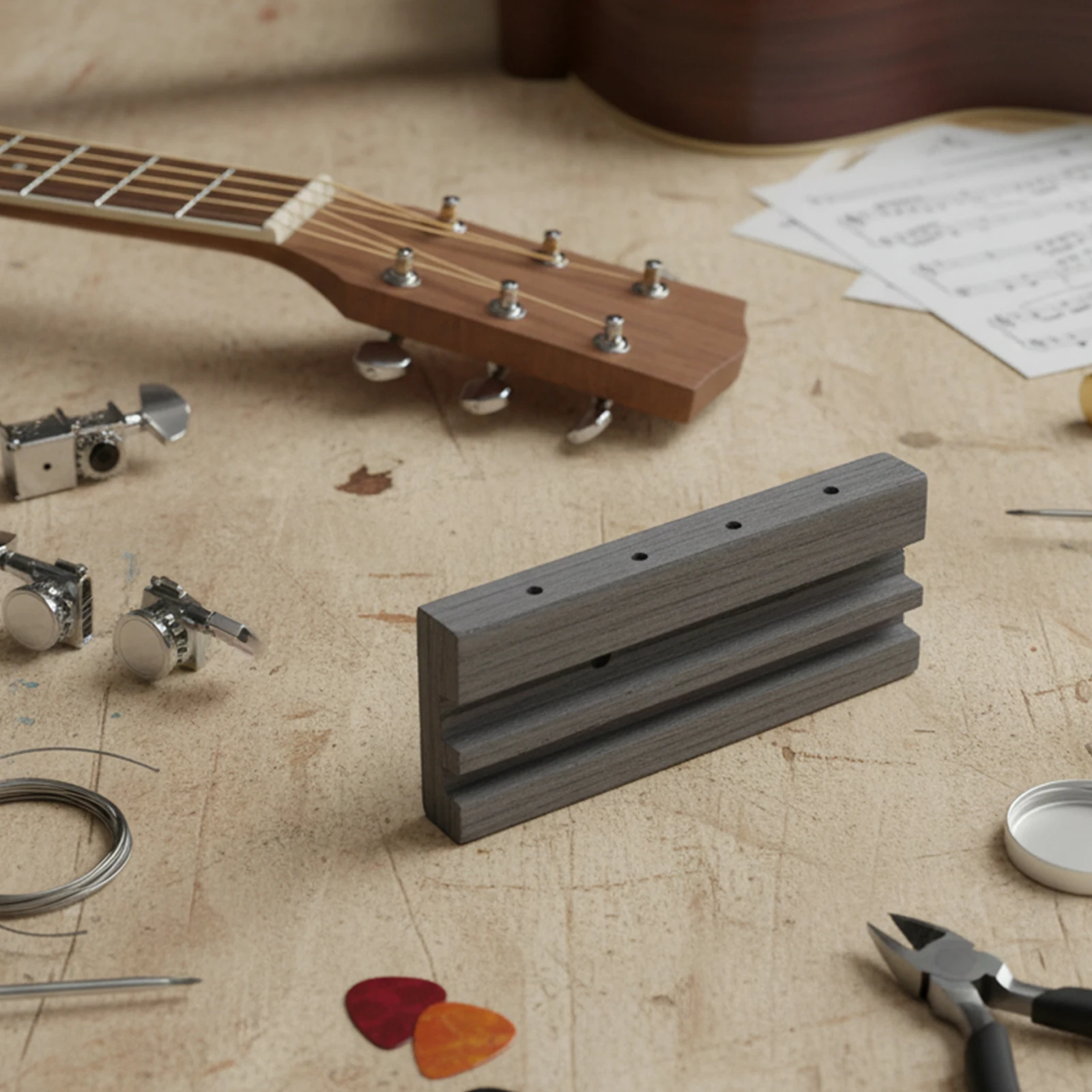 Ukulele for bridge Accessories 23inch Rosewood Ukulele for bridge Optimal Sound Quality Rosewood Material Ukulele Repair