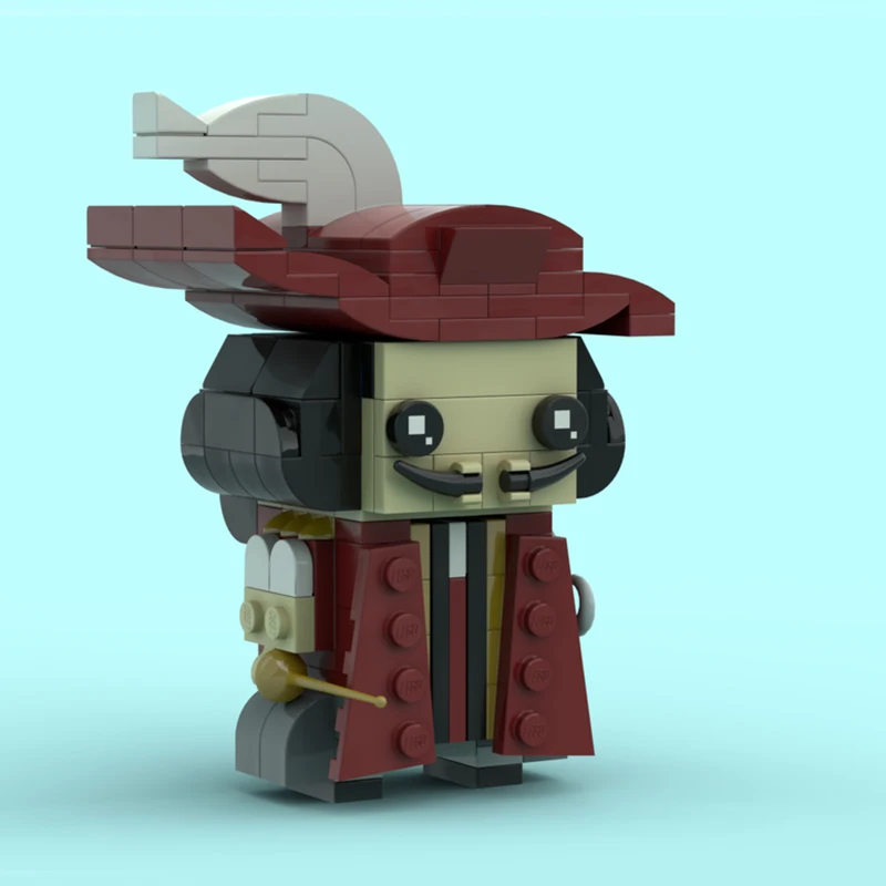 MOC films de Pirate figurines Jack capitaine briques à monter soi-même modèles ensembles blocs de construction enfant jouets cadeaux