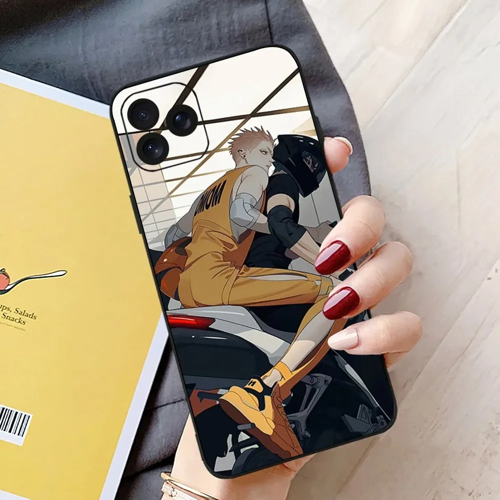 Cartoon BL 19 Days Comics Manhua Phone Case For iPhone 8 14 Mini X 15 XS 12 MAX 11 13 Xr Pro Plus Shell