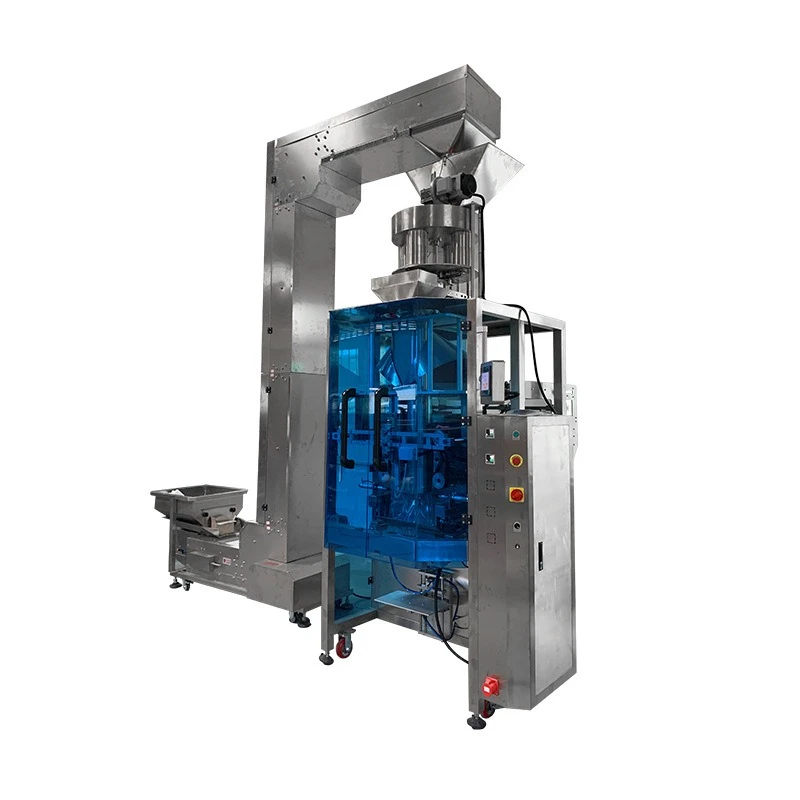 Automatic vertical quantitative weighing, filling and packaging machine
