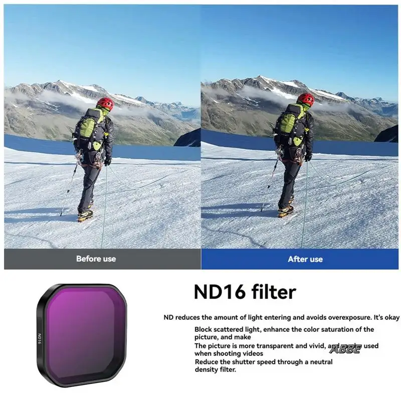 Len Filters For Insta360 Ace Pro 2 Camera CPL ND8/16/32/64 Neutral Density Lens Set Quick Release Photography Accessoise