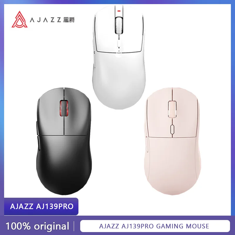 AJAZZ AJ139 mouse Computer Peripherals Wireless gaming mouse 2.4G dual-mode PAW3338 approximately 59g lightweight esports mouse