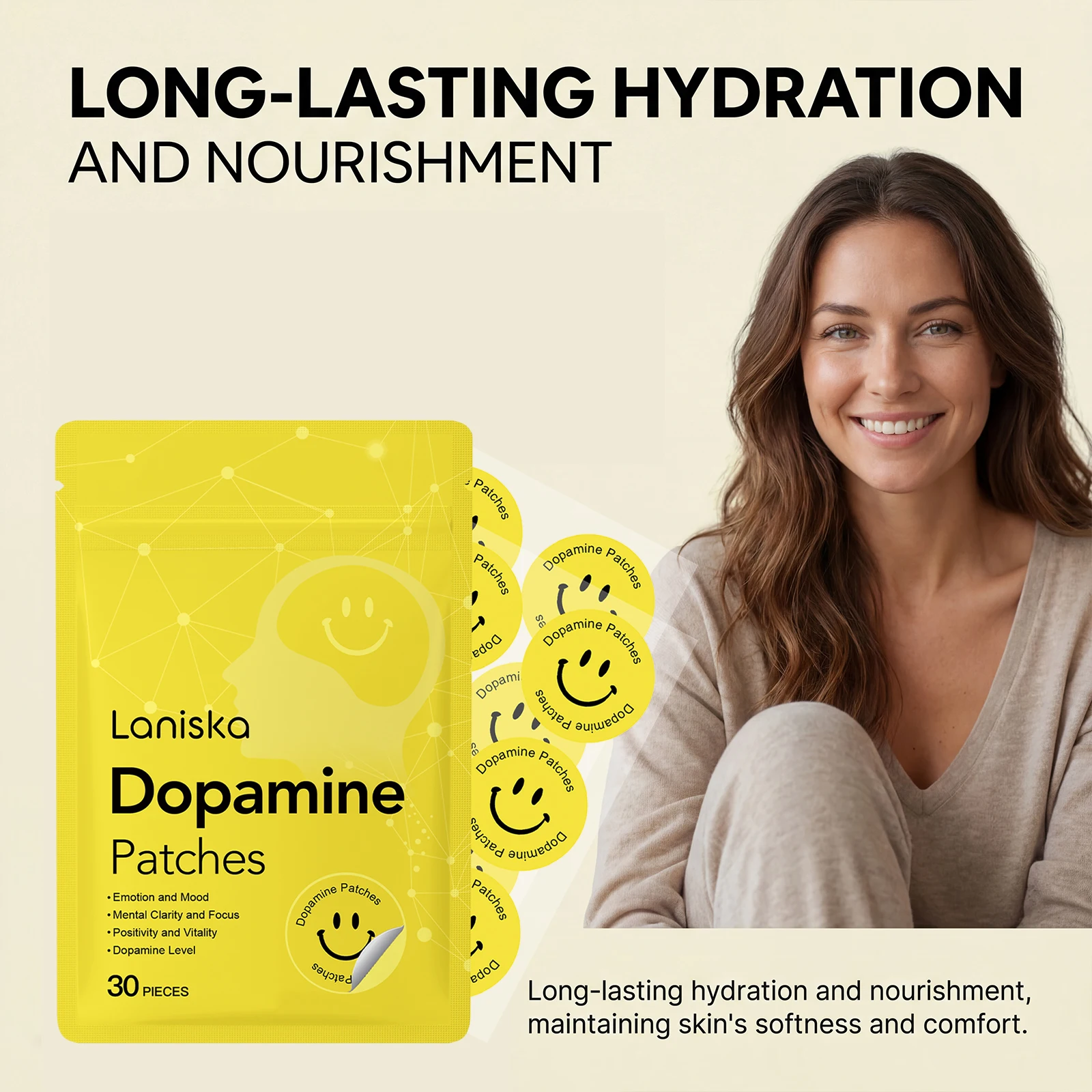 30개 도파민 패치 활력 증진 즉각적인 기분 및 집중력 - Health Wellness Vitality 리뷰 및 가격