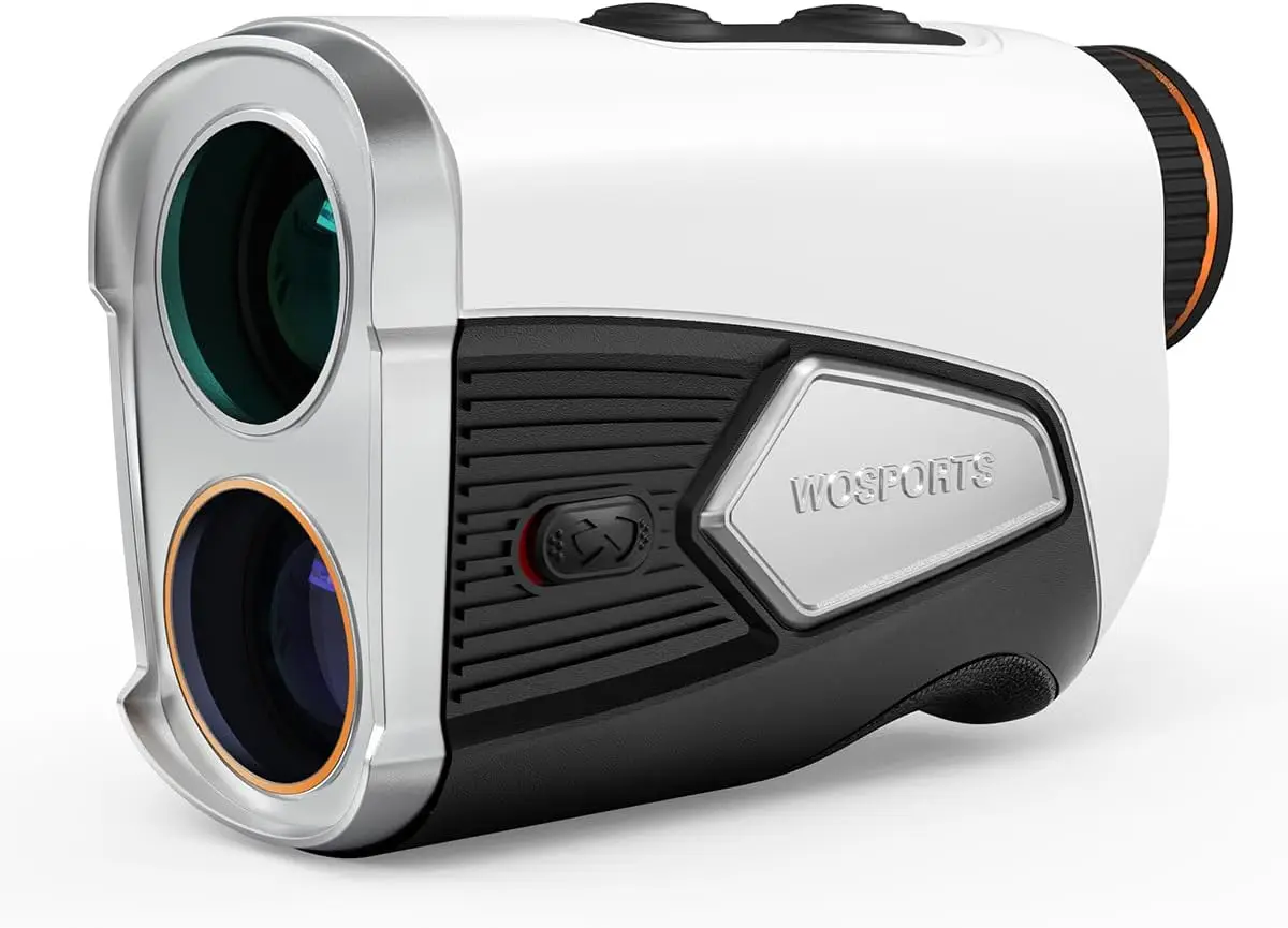 Golf Rangefinder with Slope, 1500-Yard Laser Range Finder with Hunting Mode, 7X Magnification, Flagpole Lock Vibration