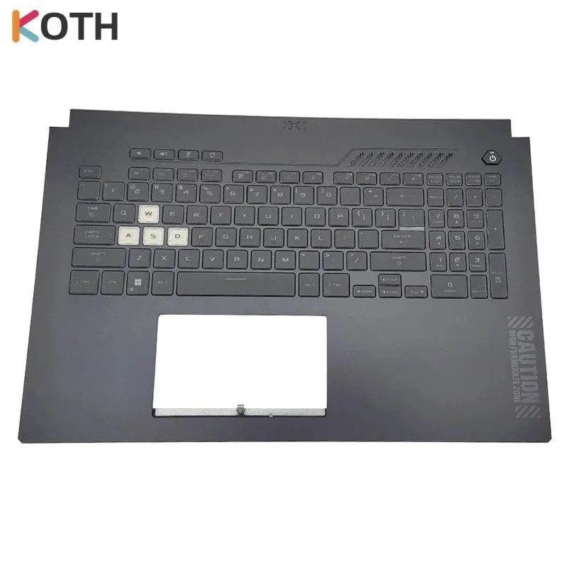 17.3인치 ASUS TUF 게이밍 3플러스 FA707 FX707 F17 A17 팜레스트 US 키보드(백라이트 포함)