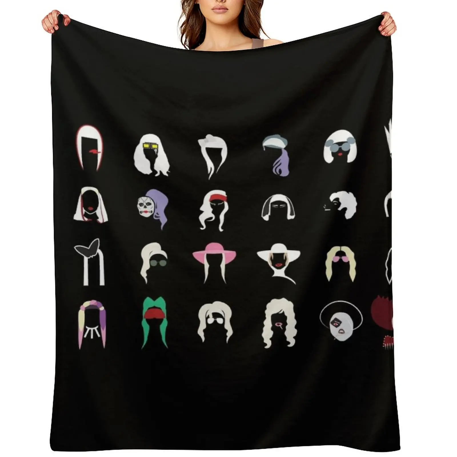 Одеяло Леди Гага на диван Свободное одеяло для малышей Одеяла