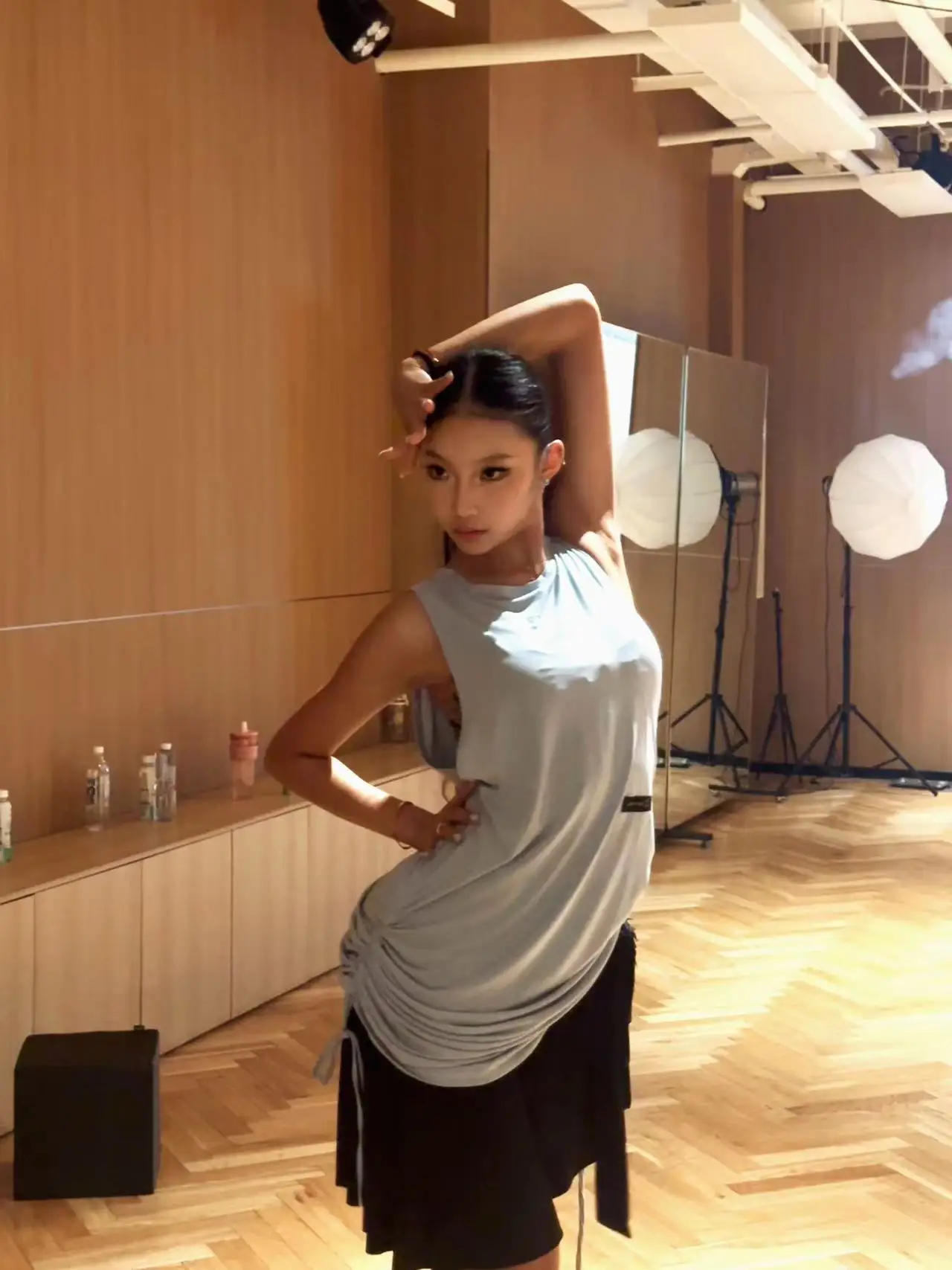 Vestido de dança latina do reino unido para mulheres, costas nuas, cordão, elegante, roupa de prática, roupa de treinamento sexy