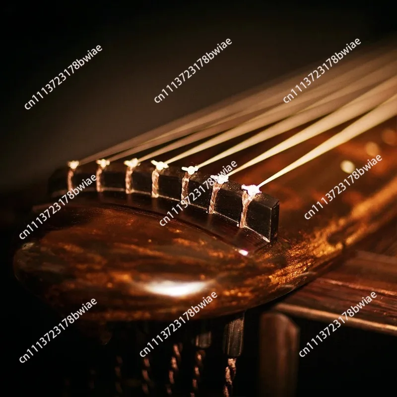 for Tianshi Yale chaotic style guqin beginner old cedar seven string qin entry level performance level