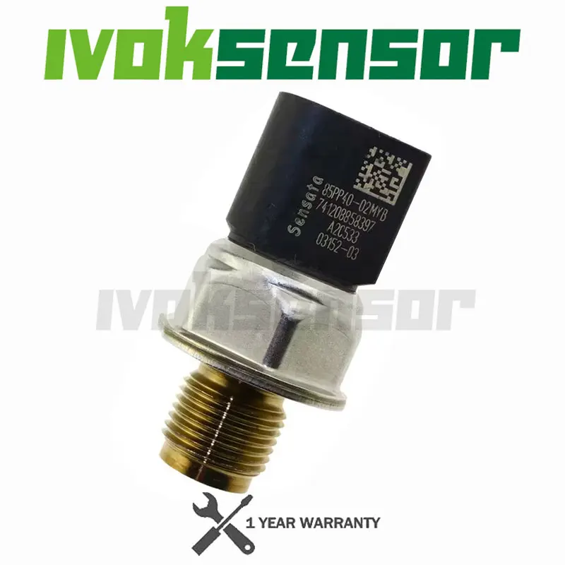 Genuine SENSATA Common Rail Fuel Pressure Sensor Transducer 85PP40-02 85PP4002 For FORD Ranger Transit Mk7 Mk8 2.2 TDCi 2011 ON