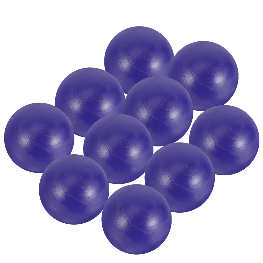 

12 Pcs Desk Soccer Balls Glossy Football Table Foosballs Replacement Mini Blue Replacements