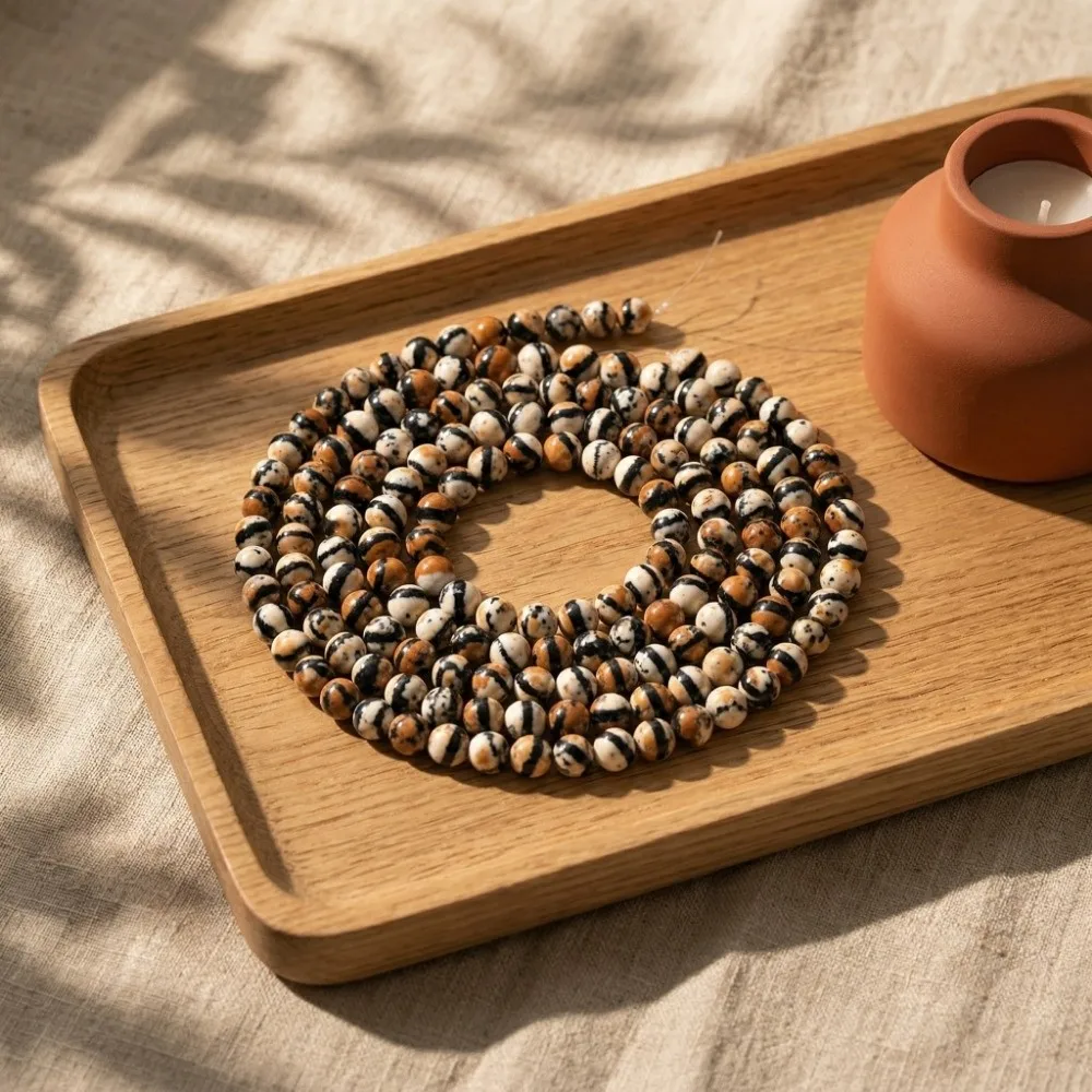 

38/46/63/90Pcs 4-10mm Loose Stone Beads Polished By Hand Round Rain Colored Stones Orange Real Stone Spacer Beads Necklaces