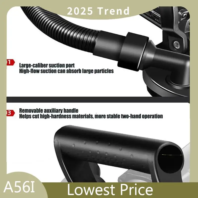 

A56I Top Dust Cover For Angle Grinder Grinding Dust Cover Shroud Multi-Purpose Dustless Dust Shroud Ergonomic Handle