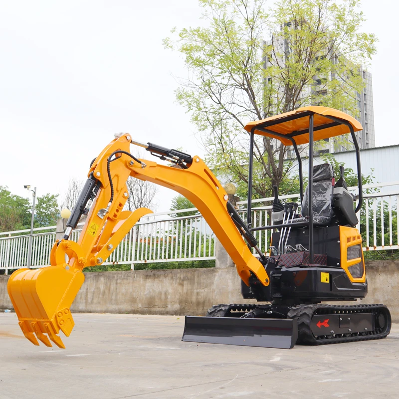 

Free Shipping Mini Excavator Euro 5 CE EPA Engine Diesel Excavator Compact Rubber 1.8 Ton 2 Ton Crawler Small Digger Customized