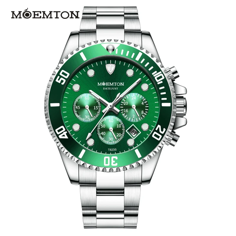 MOEMTON Original  Men\'s Watch Original  Automatic Mechanical Watches Leisure Sports Luminous Watchs 3Bar Waterproof