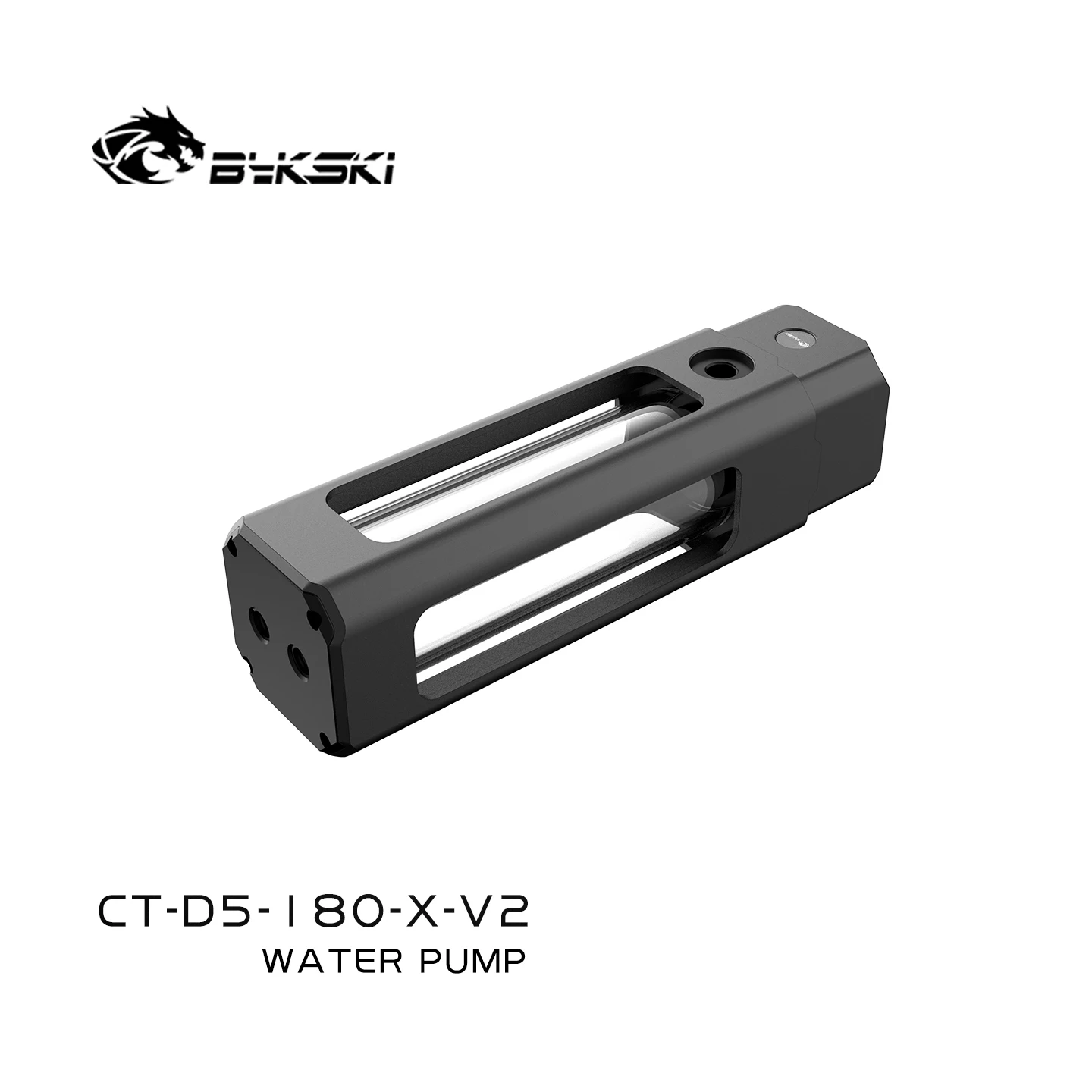 

Bykski AIO Combo PWM D5 Насос + резервуар Максимальный поток подъема 4,5 метра 720 л/ч / Квадратный резервуар для водяного цилиндра CT-D5-180-X-V2