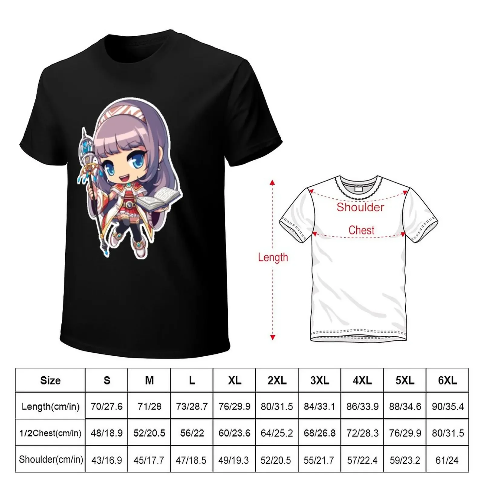 Maplestory- Mage T-Shirt customs design your own quick drying slim fit t shirts for men