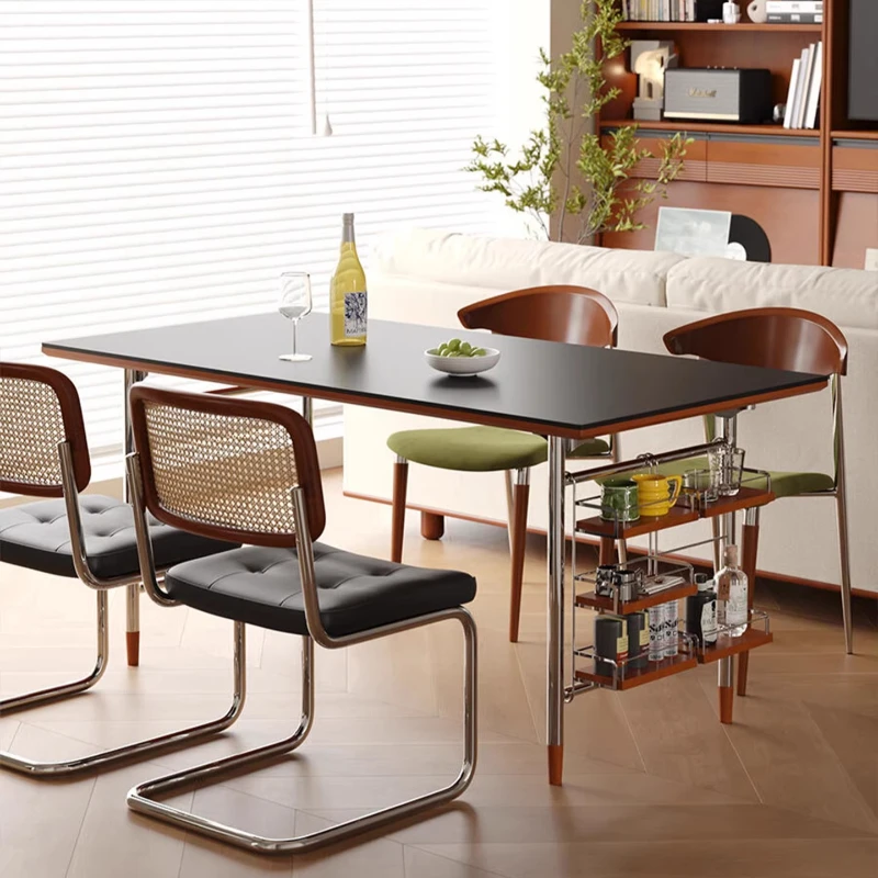 

Living Room Dining Tables Modern Luxury House Square Kitchen Dining Tables Interior Small Space Mesa De Jantar Home Furniture